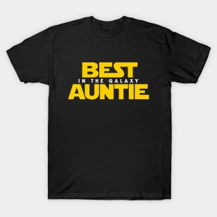 Best Auntie in the Galaxy T-Shirt